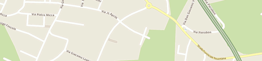 Mappa della impresa data service center (srl) a PADOVA