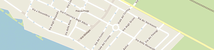Mappa della impresa marchese vito a SANTA MARINELLA