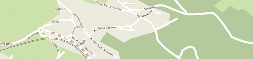 Mappa della impresa plankensteiner helga sas a BRUNICO