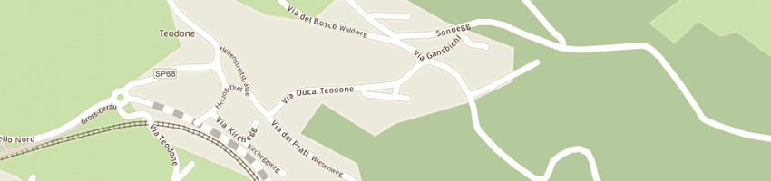 Mappa della impresa petranca daniele a BRUNICO