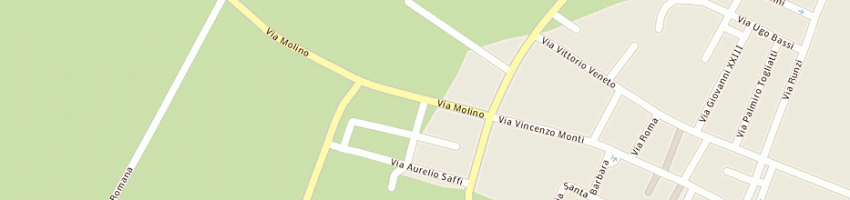 Mappa della impresa gruppo imbianchini di ferdori roberto e c snc a FUSIGNANO