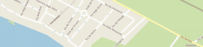 Mappa della impresa gargano paolo a SANTA MARINELLA