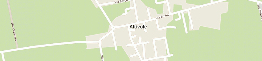 Mappa della impresa aaa agenzia affari altivole di tessaro rag emanuela a ALTIVOLE