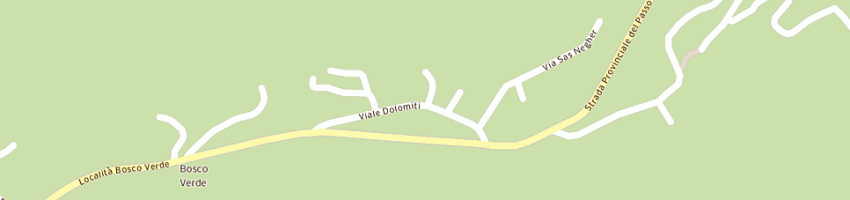 Mappa della impresa dell'antone fulvio a ROCCA PIETORE
