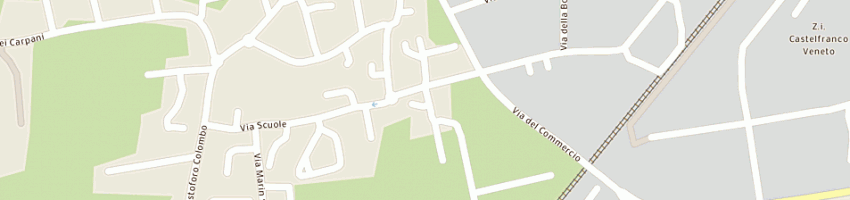 Mappa della impresa fasan massimo a CASTELFRANCO VENETO