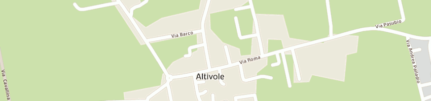 Mappa della impresa italfrutta dei flli gazzola mirco e roberto(snc) a ALTIVOLE