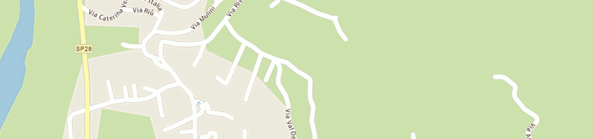 Mappa della impresa mizu sas di zucchetto roberto a SEGUSINO
