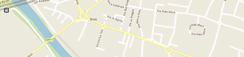 Mappa della impresa salviato omar a VIGONZA