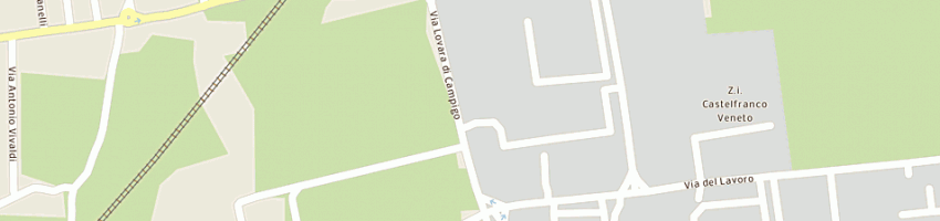 Mappa della impresa silmav srl a CASTELFRANCO VENETO