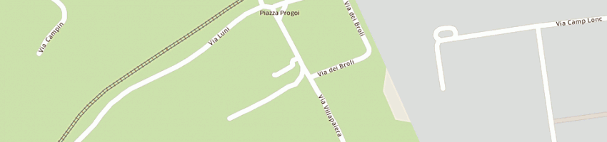 Mappa della impresa gate di cazzin lucio e c sas a FELTRE