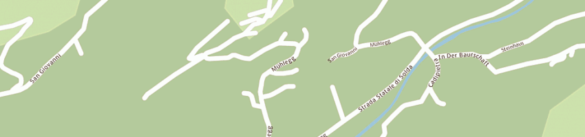 Mappa della impresa poste italiane spa a VALLE AURINA