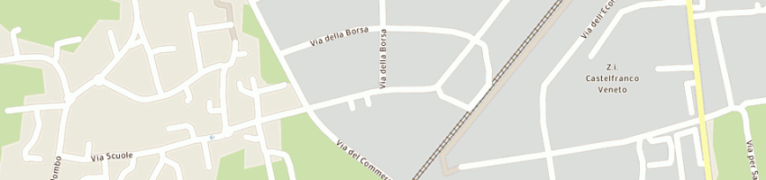 Mappa della impresa ots sistemi srl a CASTELFRANCO VENETO