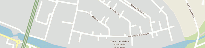 Mappa della impresa segraf spa a SAONARA