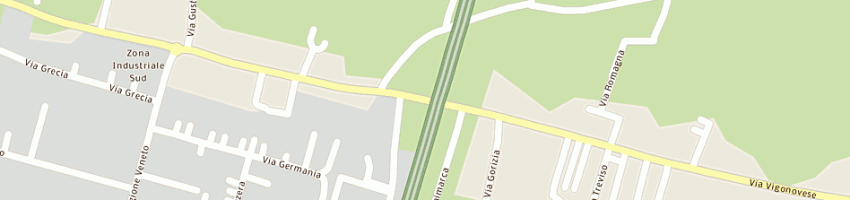 Mappa della impresa psv project service and value srl a PADOVA