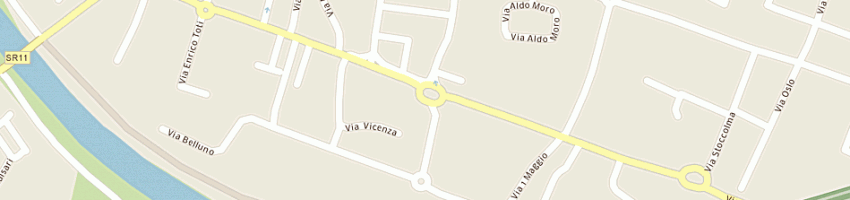 Mappa della impresa geraci rosa a VIGONZA