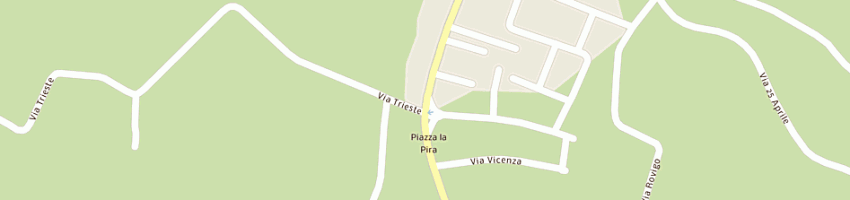 Mappa della impresa scuola elementare a LEGNARO