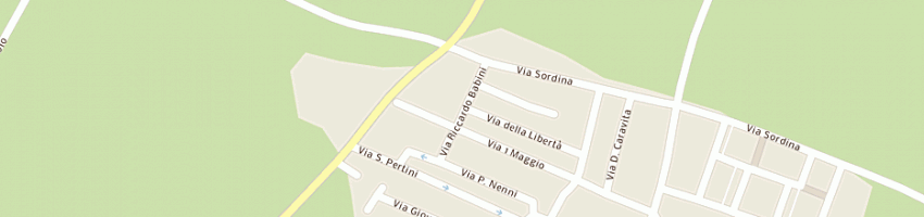 Mappa della impresa romagna montaggi di dalla valle raffaele e c cnc a FUSIGNANO