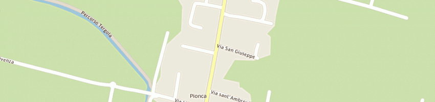 Mappa della impresa trattoria campagnaro a VIGONZA