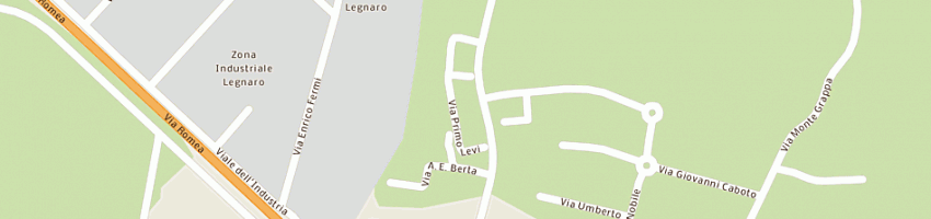 Mappa della impresa full gas di daminato giovanni a LEGNARO
