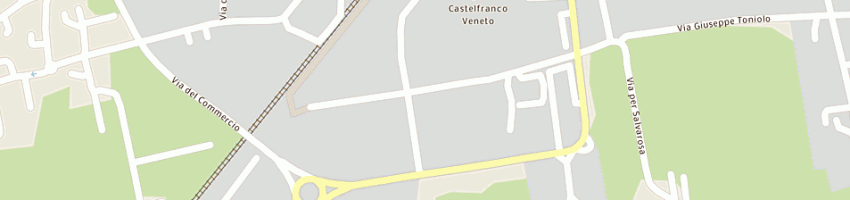 Mappa della impresa dallan spa a CASTELFRANCO VENETO