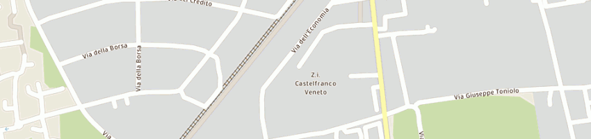 Mappa della impresa ceccato giovanni a CASTELFRANCO VENETO