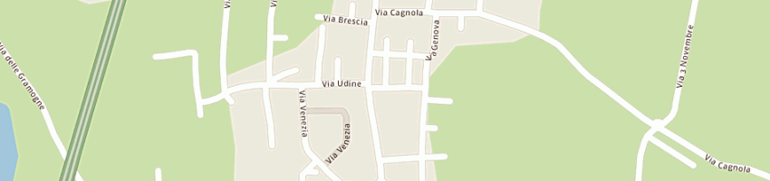 Mappa della impresa zambolin benito a SAONARA