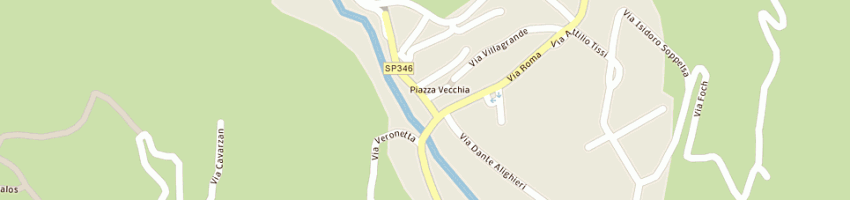 Mappa della impresa zasso laura a CENCENIGHE AGORDINO