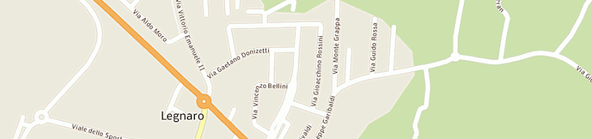 Mappa della impresa amici di gio' di bertolini antonella a LEGNARO