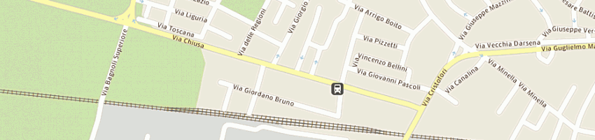 Mappa della impresa guariso lorena a RAVENNA