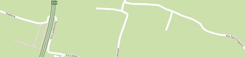 Mappa della impresa cesaro giorgio e c (sas) a PADOVA