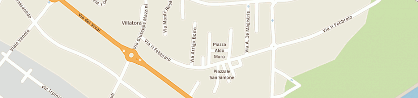 Mappa della impresa essetec snc di girardello a e c a SAONARA