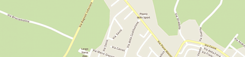Mappa della impresa bragonzoni maurizio a BAGNACAVALLO
