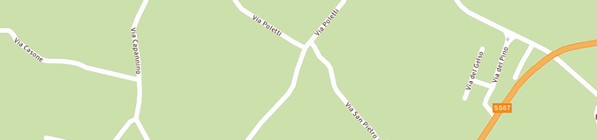 Mappa della impresa valentini cesare a FORLI 