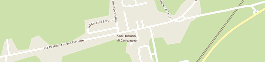 Mappa della impresa scremin denis a CASTELFRANCO VENETO