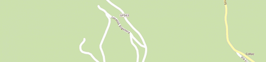 Mappa della impresa albergo digonera a ROCCA PIETORE