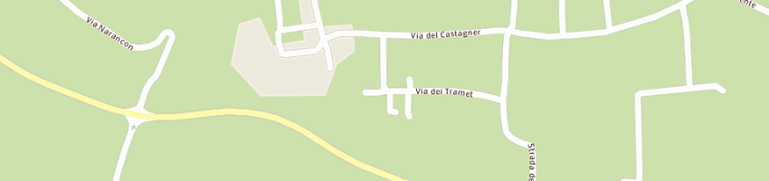 Mappa della impresa vanzin falegnameria di luciano e c snc a VALDOBBIADENE