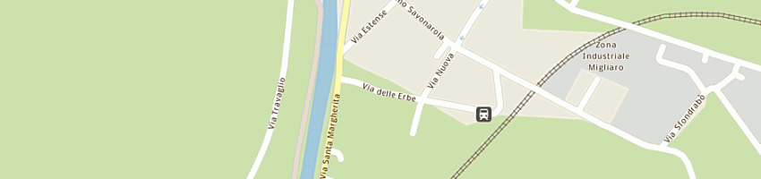 Mappa della impresa taddei carlo a MIGLIARO