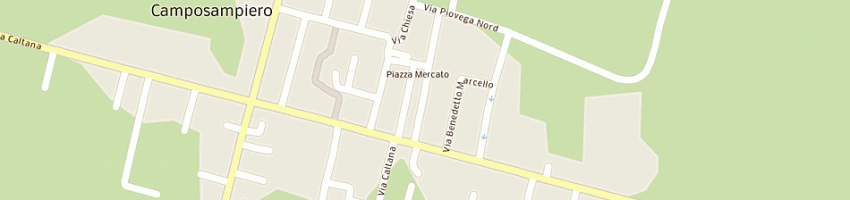 Mappa della impresa tonazzo nadia agnese a VILLANOVA DI CAMPOSAMPIERO