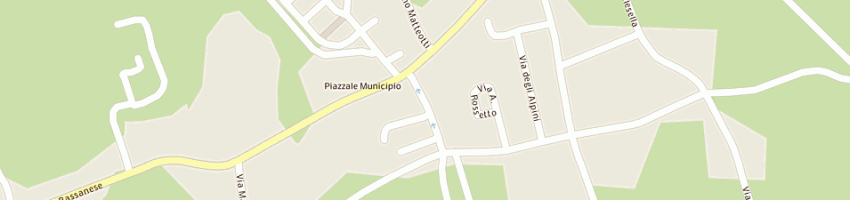 Mappa della impresa martignago legno di martignago gino raffaele e fratelli (snc) a MASER