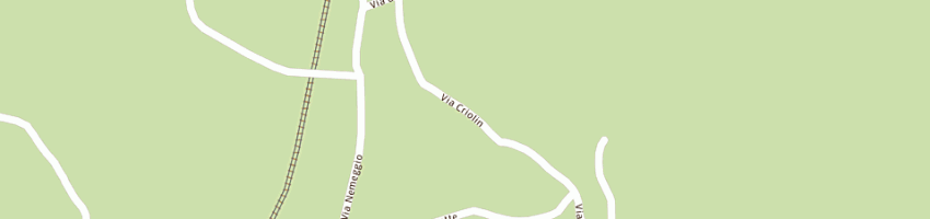 Mappa della impresa biesuz luca a FELTRE