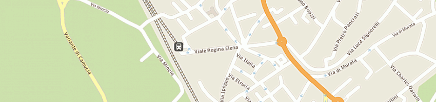 Mappa della impresa etruria cornici a CORTONA