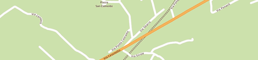 Mappa della impresa autoevoluzione di raveane gabriele a FELTRE