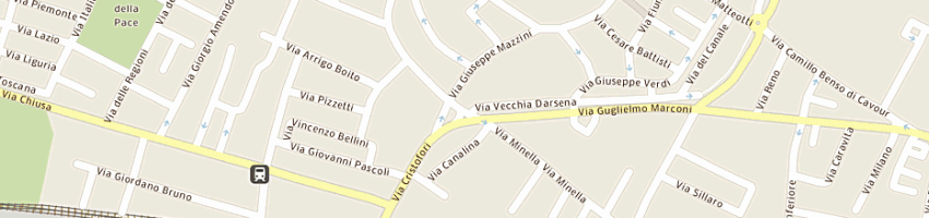 Mappa della impresa emporium dradi di dradi emilio ugo e c sas a BAGNACAVALLO