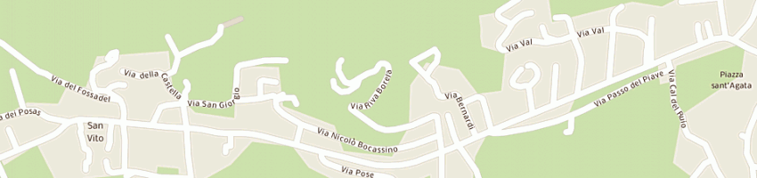 Mappa della impresa recchia daniele a VALDOBBIADENE