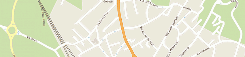 Mappa della impresa sanitaria articoli e sanitari centro per l'infanzia a CORTONA