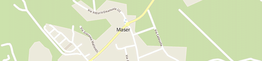 Mappa della impresa cavarzan antonio a MASER