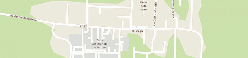 Mappa della impresa gazzola giuliano a CAMPOSAMPIERO