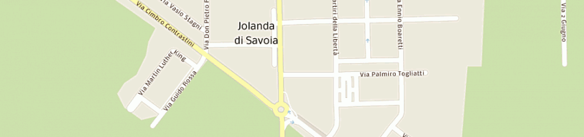 Mappa della impresa studio legale avvandrea guaraldi a FERRARA