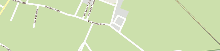 Mappa della impresa intesa soccoop a rl a BAGNACAVALLO