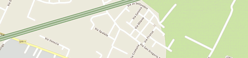 Mappa della impresa erreci (srl) a PADOVA